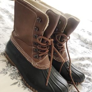 Brown Duck Boots